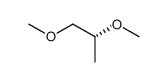 (R)-1,2-二甲氧基丙烷 结构式