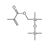 2-甲基丙烯酸(五甲基二硅氧烷基)甲酯 结构式