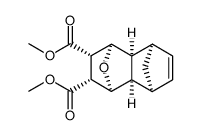 5,8-Epoxy-1,4-methanonaphthalene-6,7-dicarboxylic acid, 1,4,4a,5,6,7,8,8a-octahydro-, dimethyl ester, (1α,4α,4aα,5α,6α,7α,8α,8aα)- 结构式
