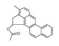 1-乙酰氧基-3-甲基胆蒽 结构式