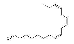 8(Z),11(Z),14(Z)-十七碳三烯醛 结构式