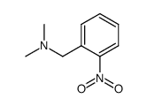 N,N-二甲基-1-(2-硝基苯基)甲胺 结构式