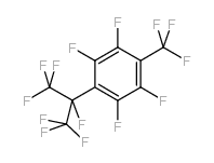 1,2,4,5-四氟-3-(全氟丙烷-2-基)-6-(三氟甲基)苯 结构式