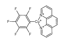Copper, (2,3,4,5,6-pentafluorophenyl)(1,10-phenanthroline-κN1,κN10)- 结构式