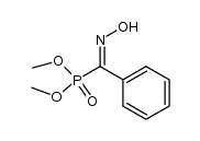 α-羟亚氨基苄基膦酸二甲酯 结构式