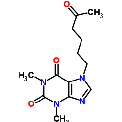 洛米茶碱 结构式