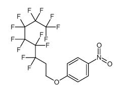 1-硝基-4-[(3,3,4,4,5,5,6,6,7,7,8,8,8-十三氟辛基)氧基]苯 结构式