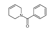 1-苯甲酰基-1,2,3,6-四氢吡啶 结构式