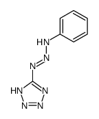 2H-Tetrazole, 5-(3-phenyl-2-triazen-1-yl)- 结构式