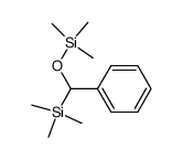Benzene, [(trimethylsilyl)[(trimethylsilyl)oxy]methyl]- 结构式