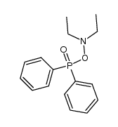 Ethanamine, N-[(diphenylphosphinyl)oxy]-N-ethyl- (9CI) 结构式