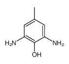2,6-二氨基-4-甲基苯酚 结构式
