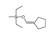 Cyclopentane, [[(diethylmethylsilyl)oxy]methylene]- 结构式