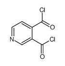 3,4-吡啶二甲酰氯 结构式