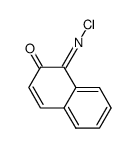 1-(氯亚氨基)-2(1H)-萘酮 结构式