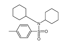 N,N-二环己基-4-甲基苯磺酰胺 结构式