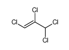 反式-1,2,3,3-四氯丙烯 结构式