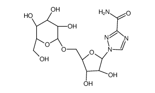 5'-O-galactopyranosyl ribavirin 结构式