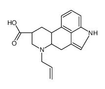 6-(2-丙烯基)二氢麦角酸 结构式