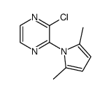 2-氯-3-(2,5-二甲基-1H-吡咯-1-基)吡嗪 结构式