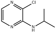 3-氯-N-(丙-2-基)吡嗪-2-胺 结构式
