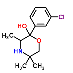 羟基安非他酮 结构式