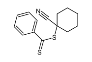 Benzenecarbodithioic acid, 1-cyanocyclohexyl ester 结构式