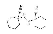 1,1'-(肼-1,2-二基)双(1-环己甲腈) 结构式