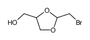 1,3-Dioxolane-4-methanol, 2-(bromomethyl)- 结构式