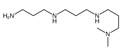 N'-[3-[(3-氨基丙基)氨基]丙基]-N,N-二甲基丙烷-1,3-二胺 结构式