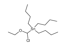 Stannane, tributyl(chloroethoxymethyl)- 结构式