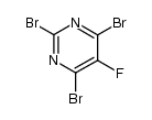 2,4,6-三溴-5-氟嘧啶 结构式