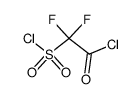 2-(氯磺酰基)-2,2-二氟乙酰氯 结构式