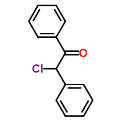 2-氯-2-苯基苯乙酮 结构式