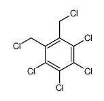 1,2,3,4-四氯-5,6-双(氯甲基)苯 结构式