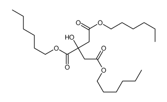 柠檬酸三正己酯 结构式