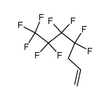 4,4,5,5,6,6,7,7,7-九氟-1-庚烯 结构式