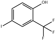 2-三氟甲基-4-碘苯酚 结构式
