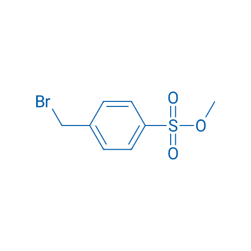 methyl 4-(bromomethyl)benzene-1-sulfonate 结构式