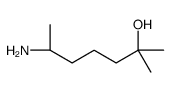 2-Heptanol, 6-amino-2-methyl-, (6R)- 结构式