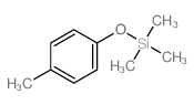 trimethyl-(4-methylphenoxy)silane 结构式