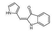 1,2-二氢-2-(1H-吡咯-2-基亚甲基)-3H-吲哚-3-酮 (2Z)- 结构式