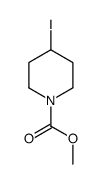 4-碘哌啶-1-羧酸甲酯 结构式