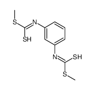 Carbamodithioic acid, 1,3-phenylenebis-, dimethyl ester (9CI) 结构式
