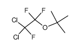 1,1,1,3,3,3-六氟-2-(三氟甲氧基)-2-(三氟甲基)丙烷 结构式