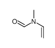 N-甲基-N-乙烯基甲酰胺 结构式