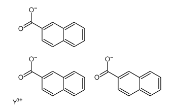 萘酸钇 结构式