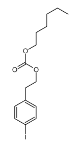 Hexyl p-iodophenethyl=carbonate 结构式