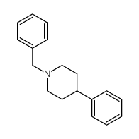 1-苄基-4-苯基哌啶 结构式