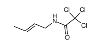 Acetamide, N-2-buten-1-yl-2,2,2-trichloro- 结构式